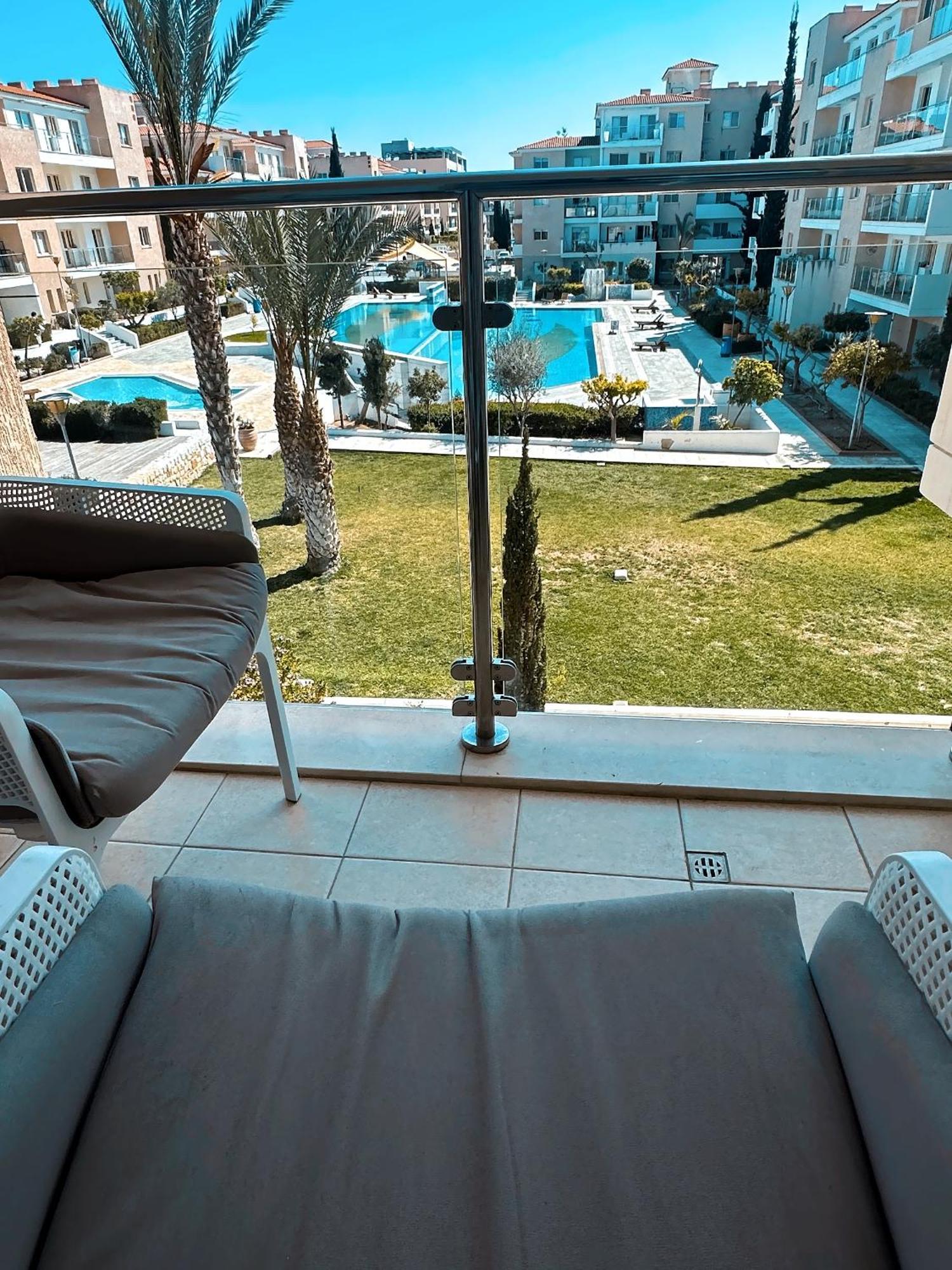 Ferienwohnung Elysia Park Ameliya 202 Paphos Exterior foto