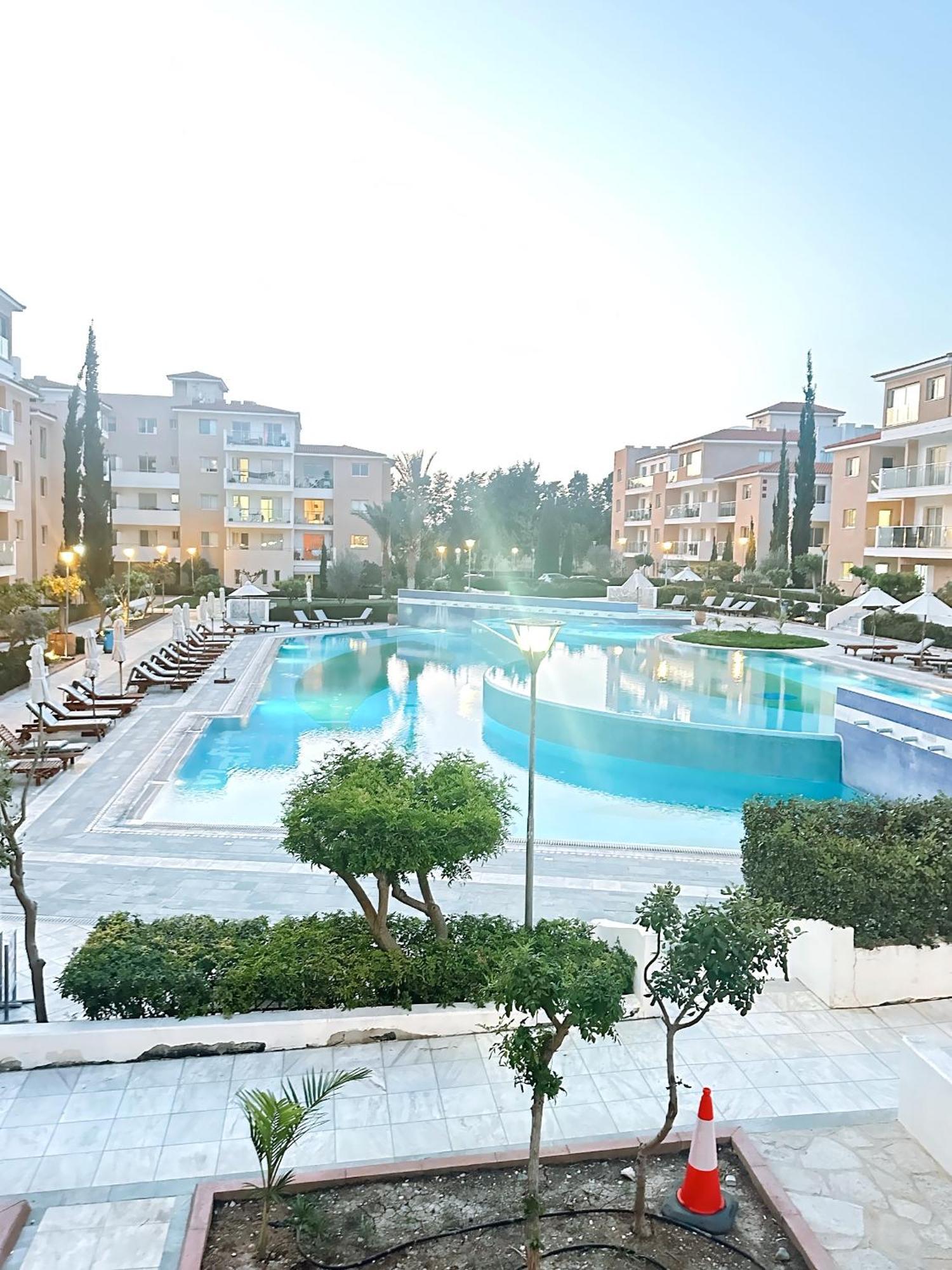 Ferienwohnung Elysia Park Ameliya 202 Paphos Exterior foto